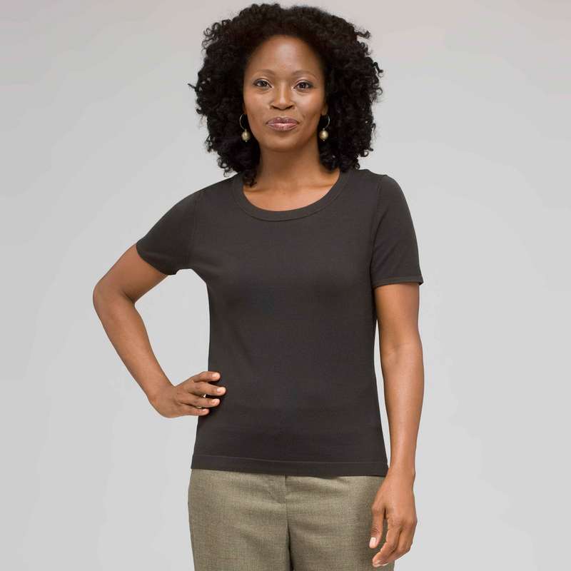 Short Sleeve Shell, Laurel, large image number 0