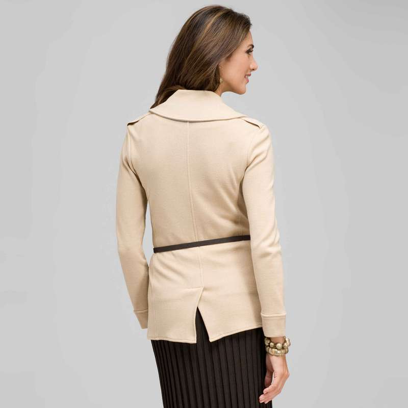 Belted Cardigan, Chino, large image number 1